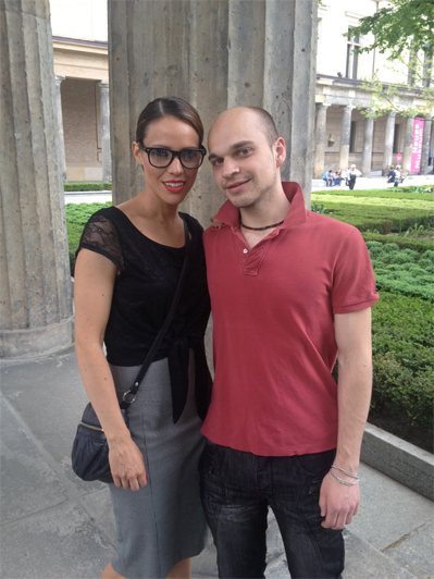 Musikvideodreh mit Evelyn